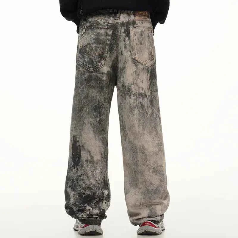 Distressed Gothic Punk Baggy Jeans