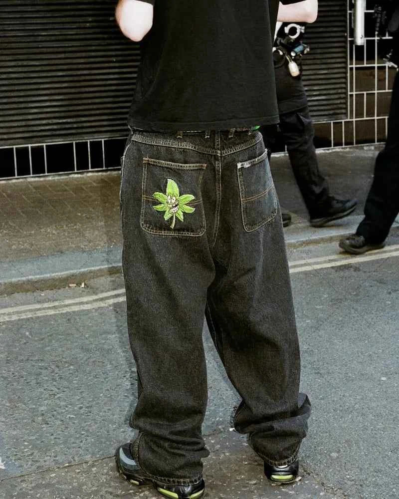 Loose Casual Punk Jeans High Jeans