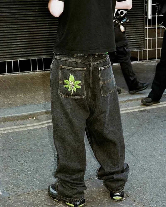 Loose Casual Punk Jeans High Jeans