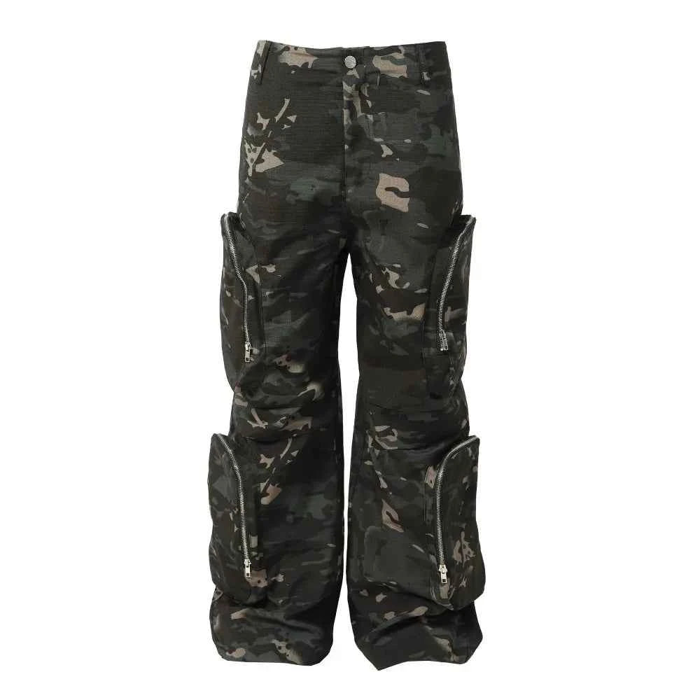 Camouflage Multi-Pocket Military Tactical Pants