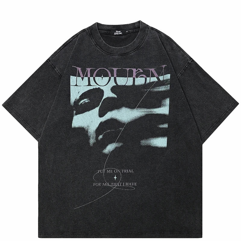 Mourn Double Face Shadow T-Shirt
