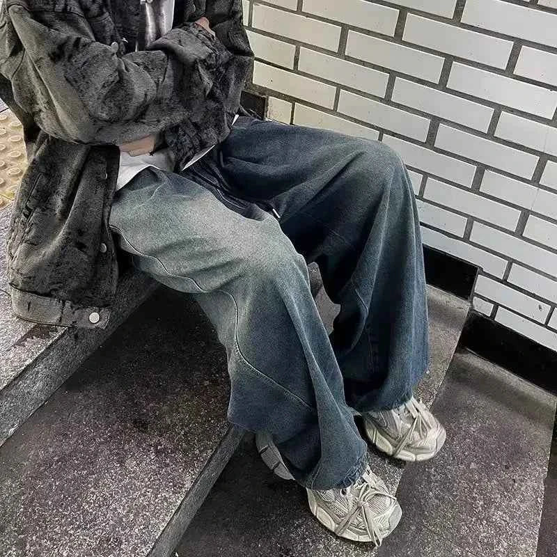 Y2K Distressed Loose Fit American Style Jeans