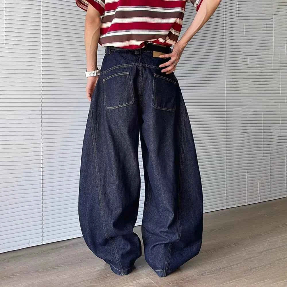 Effortless Cool Scimitar Wide Leg Jeans