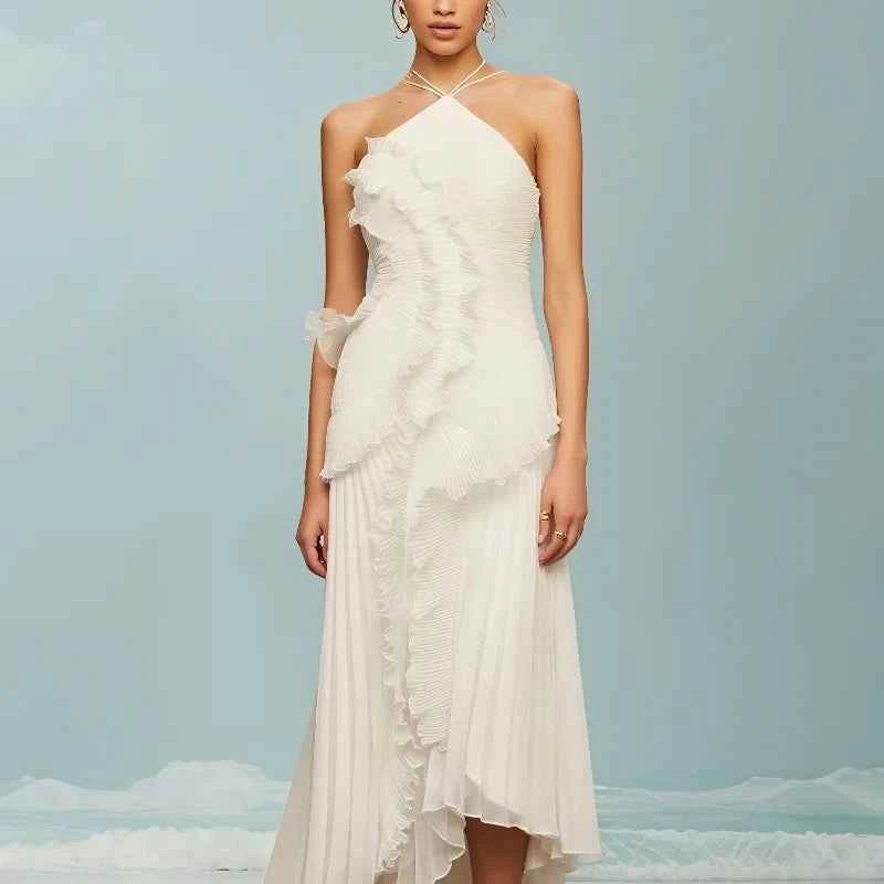 Lotus Edge Maxi Dress