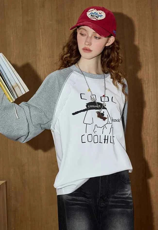 Sweet Y2K Graphic Long Sleeve T-Shirt