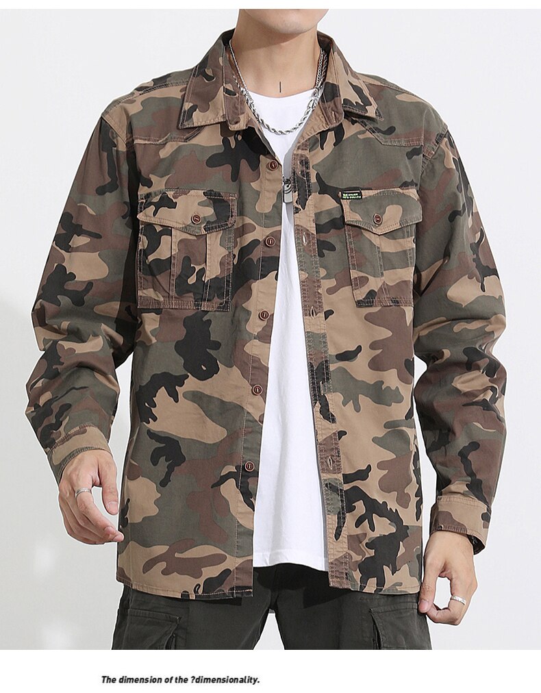 Military VSA Camouflage Shirt