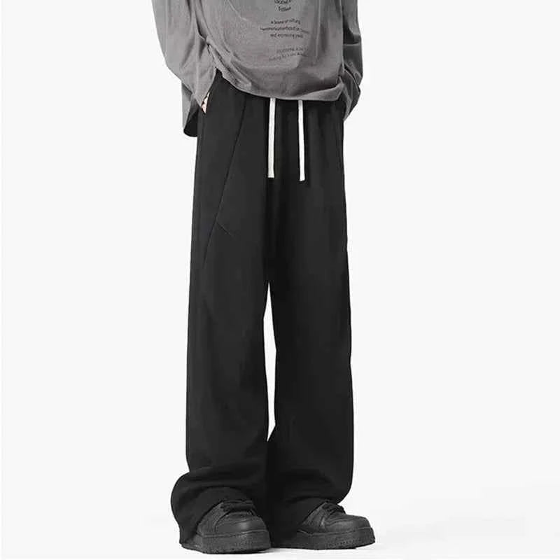 Cool Comfort Hip Hop Pleated Wide Leg SweatPants