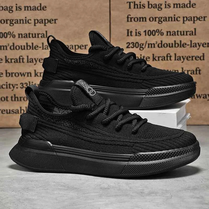 Breathable Soft Mesh Lace-Up Casual Sneaker