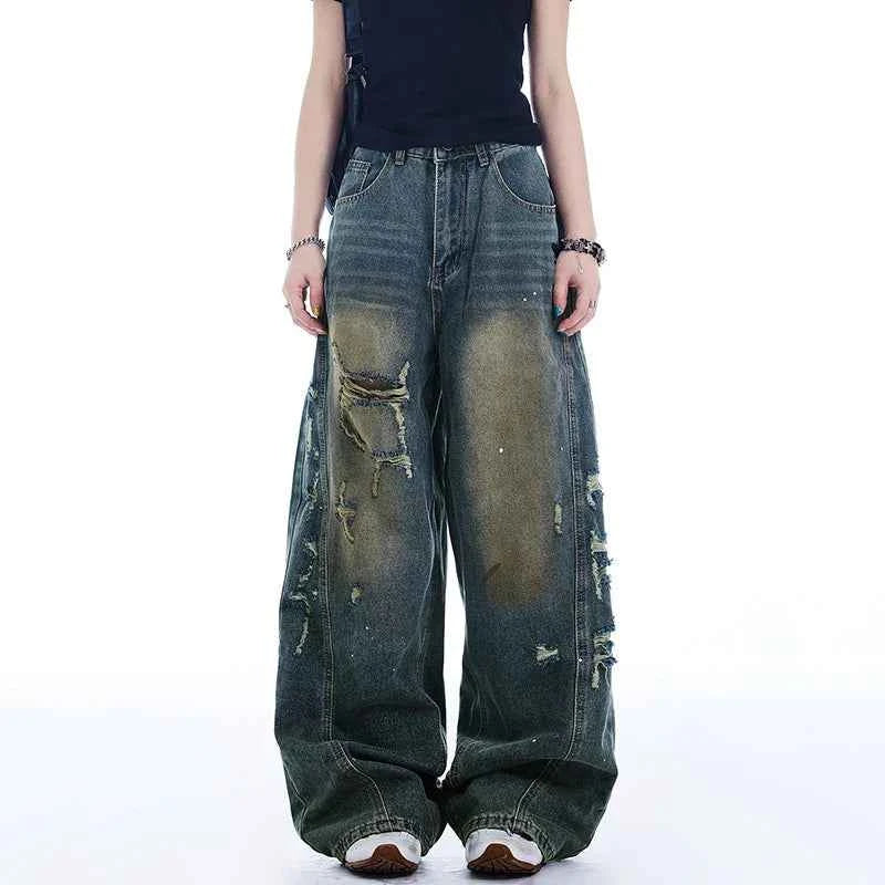 Vintage Butter-Smooth Denim Wide Leg Jeans