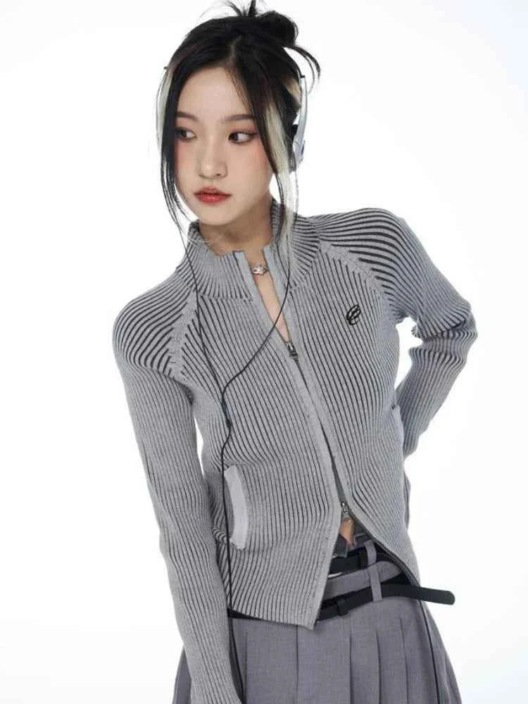 American Stylish Striped Slim Fit Cool Sweater