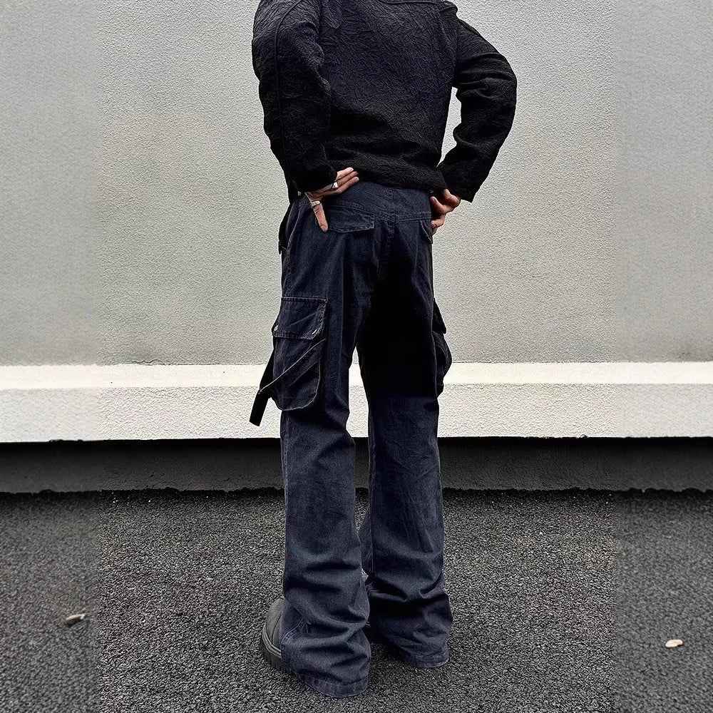 American Style Retro Trend Slim Baggy Jeans