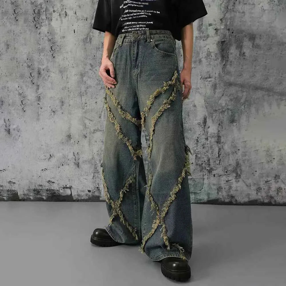 Effortless Chic Retro Loose Fit Denim Jeans