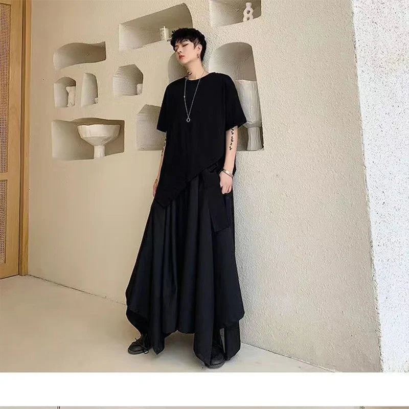 Kaju Long Bottom T-Shirt
