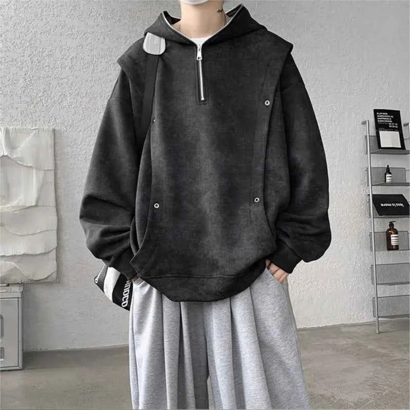 Streetwear Tie Dye Printed Fleece Hoodie