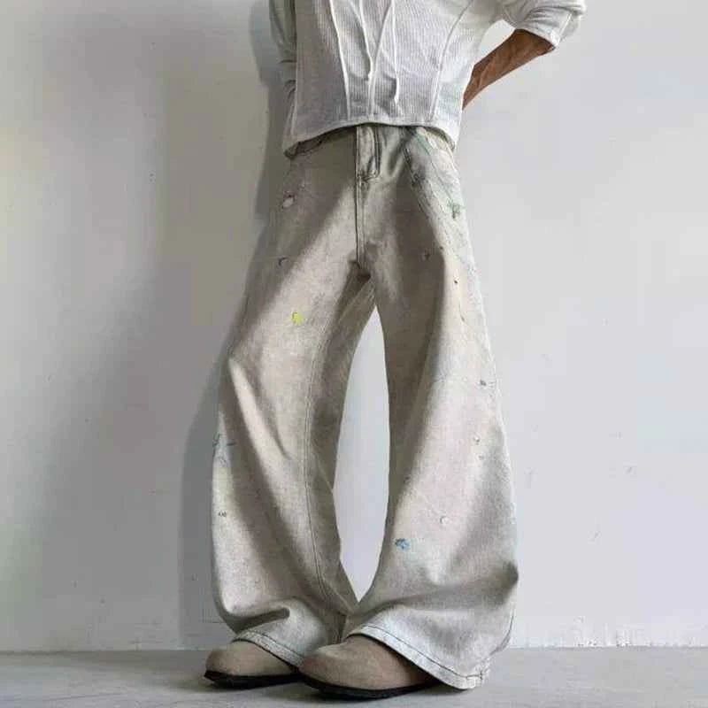Back to Basics Washed Wide Leg Denim Jeans