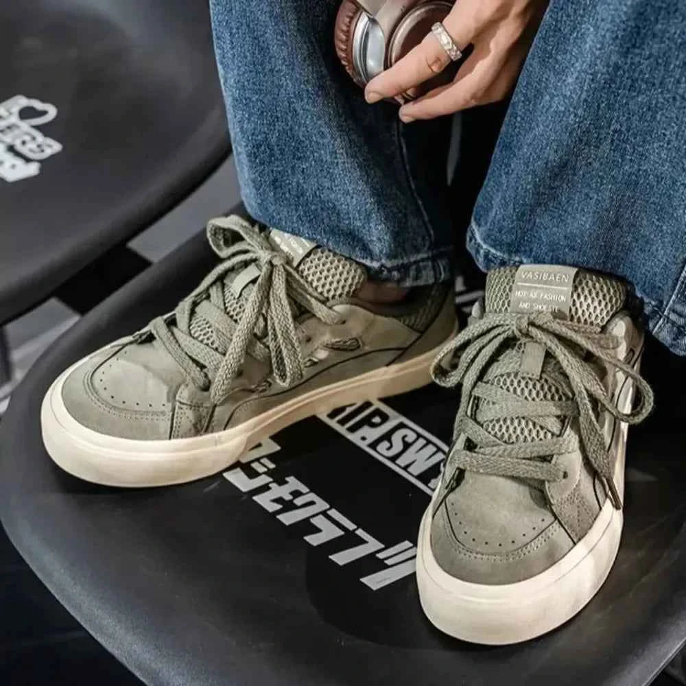 Autumn Canvas Low Heeled Sneaker