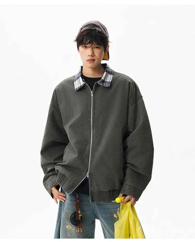 Autumn Detroit Canvas Pure Cotton Jacket