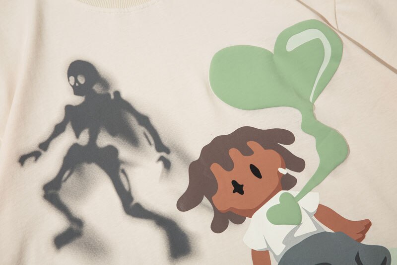 Ghost & The Boy With Heart  Graphic T-Shirt