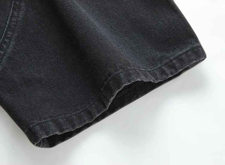 Nostalgic American Style Loose Fit Denim Jeans