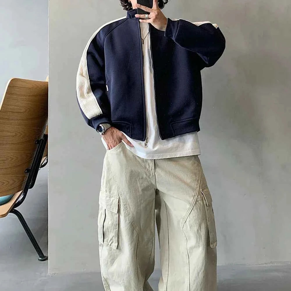 Sportswear Color Block Zip Up Sweatshirt