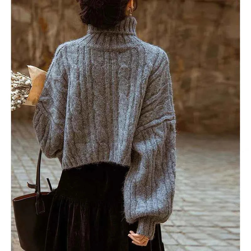 Classic Retro Cozy Vintage Knitted Autumn Sweater