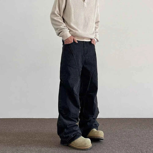 Men Vintage Cozy Streetwear Jeans