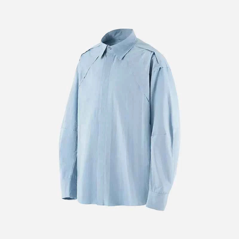 Streetwear 3d Tailored Sorona Curved Sleeve Shirt