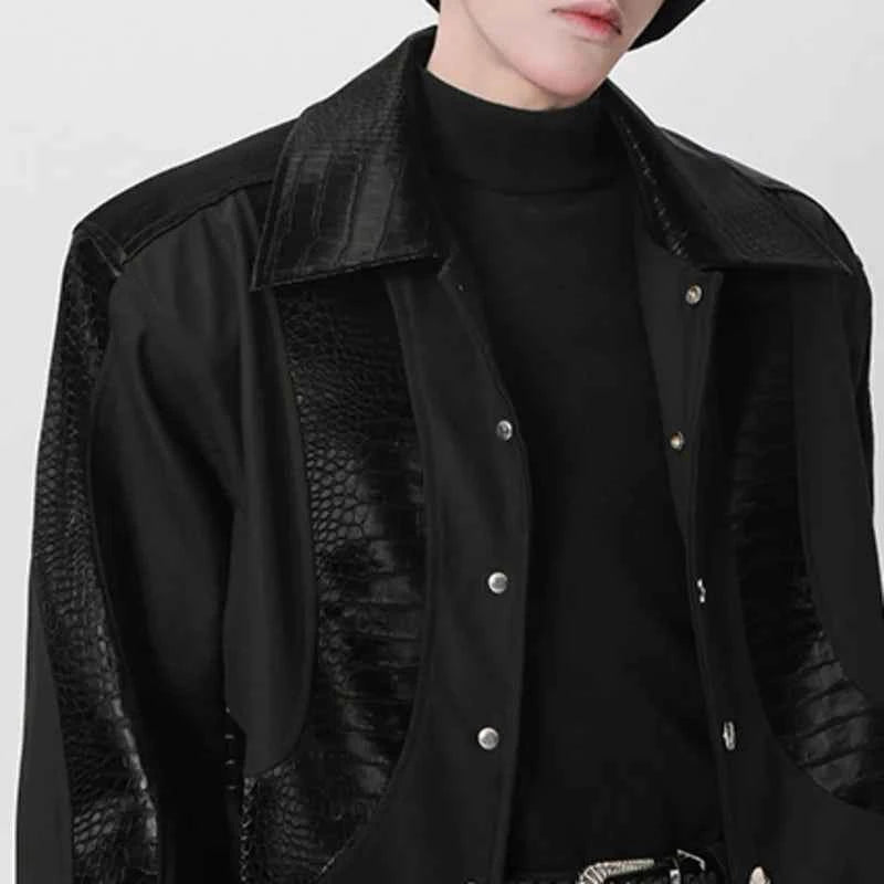 Stylish American Style High Street Leather Jacket