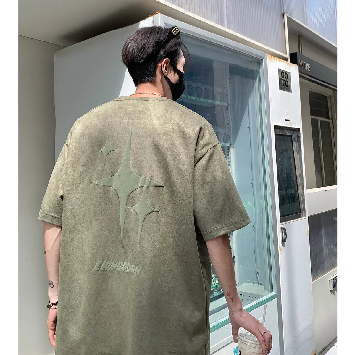 EHNGROWN Polygons Star Shape Short Sleeved T-Shirt