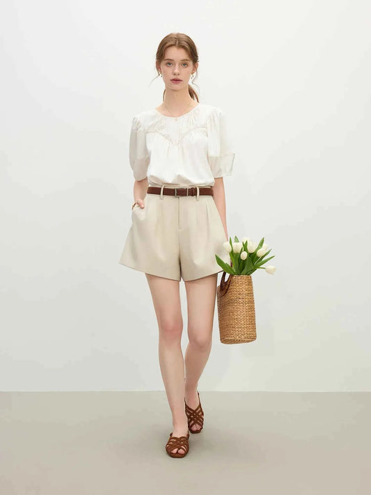 Architectural Silhouette Bloomer Short