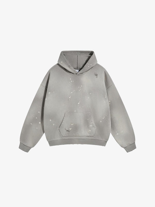 Iso Splash Abstract Oversized Pullover Hoodie