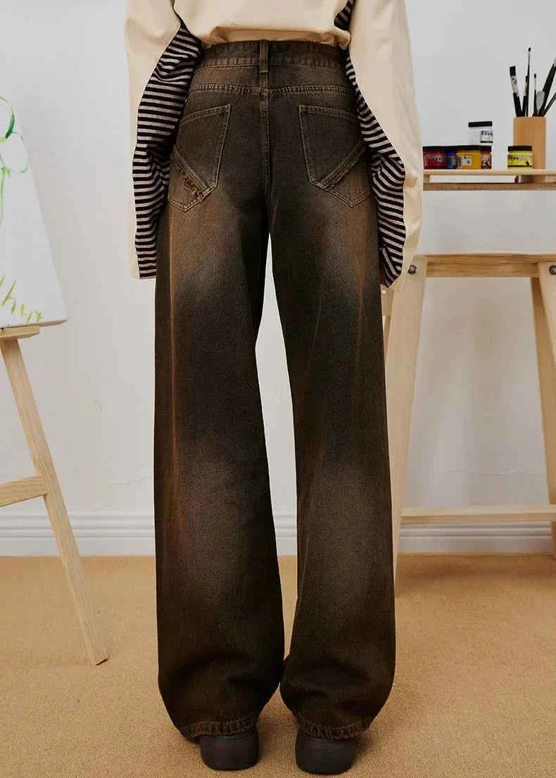 Vintage High-Quality High Waist Slim Fit Jeans