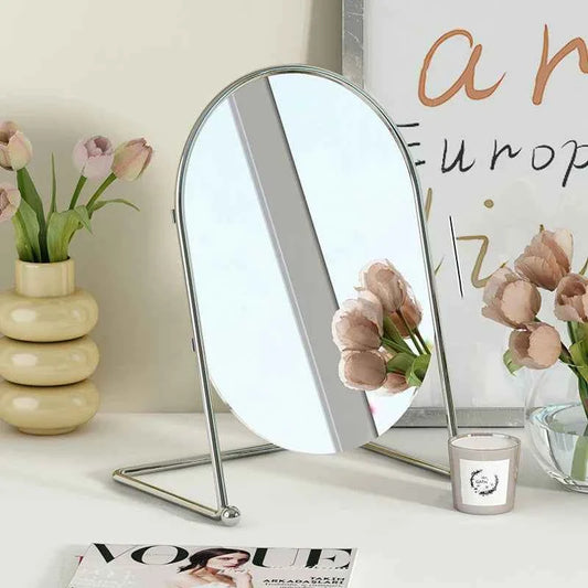 Stand Makeup Iron Mirror