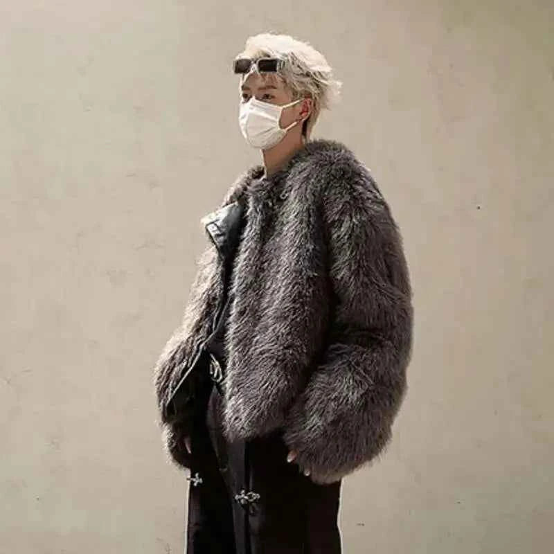 Warm Thickened Faux Fur Padded Jacket