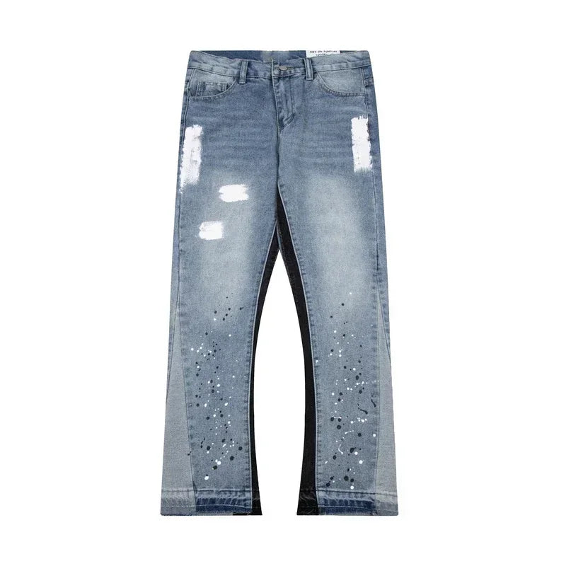 LUW Washed Trend Brand Jean GD01