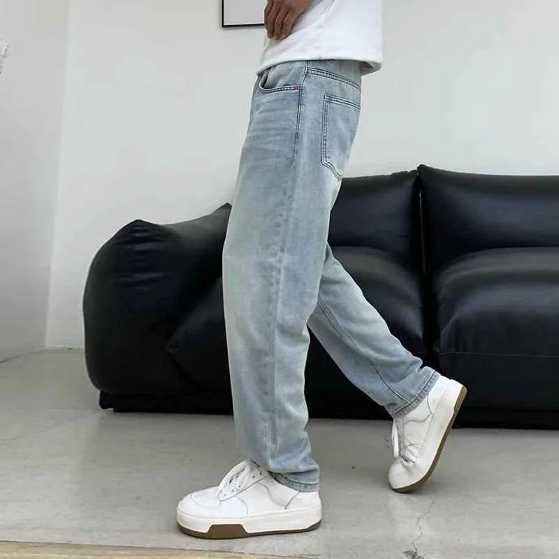 Straight & Sleek High-End Lysol Ice Silk Denim Jeans