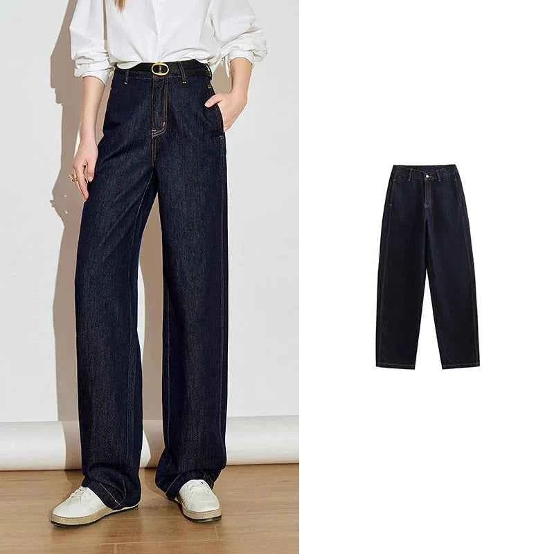 Vintage American Style Wide Leg Jeans
