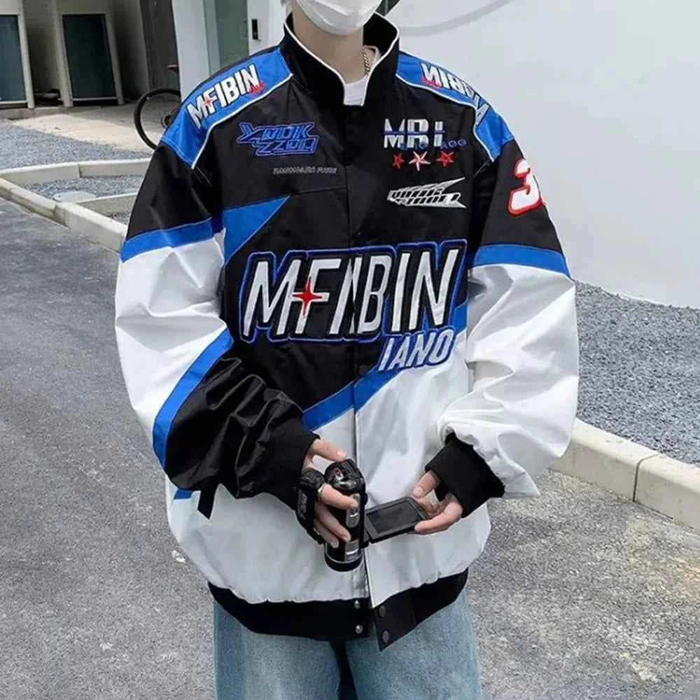 Oversized Energy Racing Motorcycle Jacket