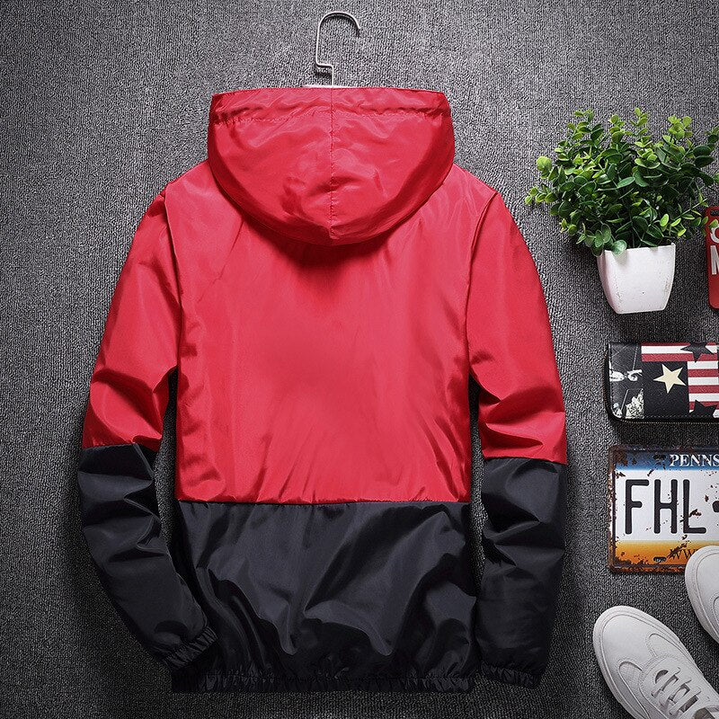 Embrace Two Half Color Jacket