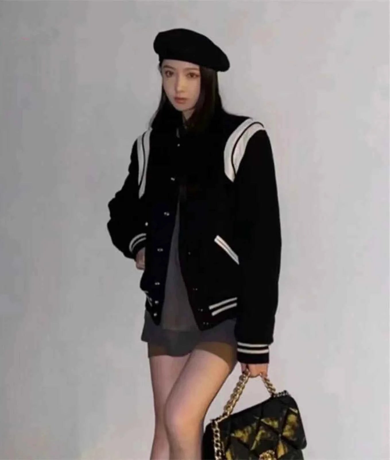 Long-lasting Classic Vintage Baseball Varsity Jacket