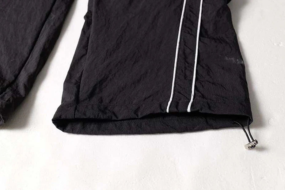 Baggy Stripe Cargo Joggers