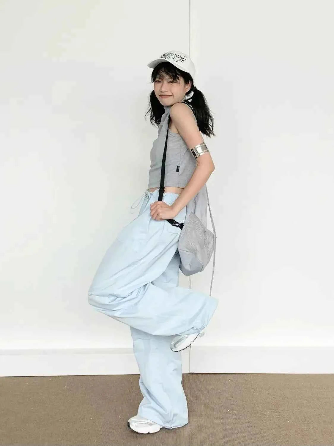 Vintage American High Waist Slimming Pants