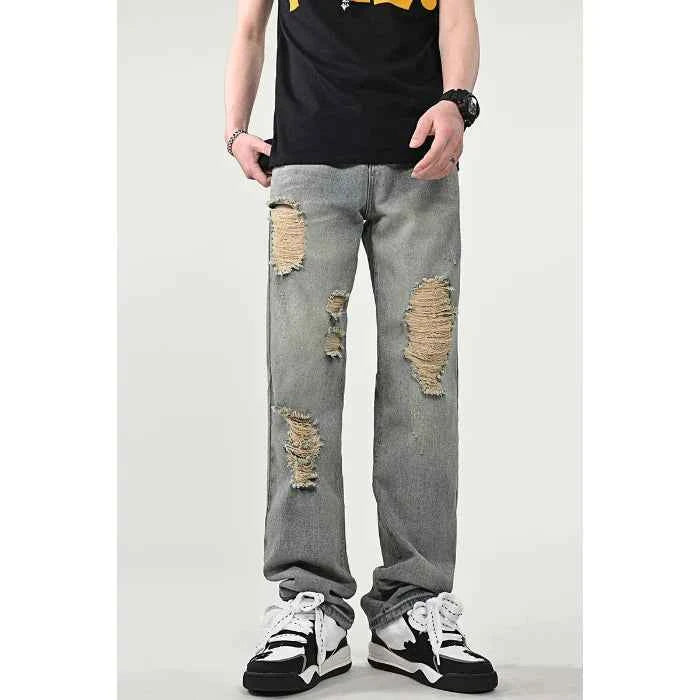 Vintage American Style High Street Vibe Jeans