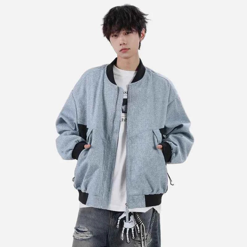 Comfortable Cool Casual Stand Up Collar Jacket