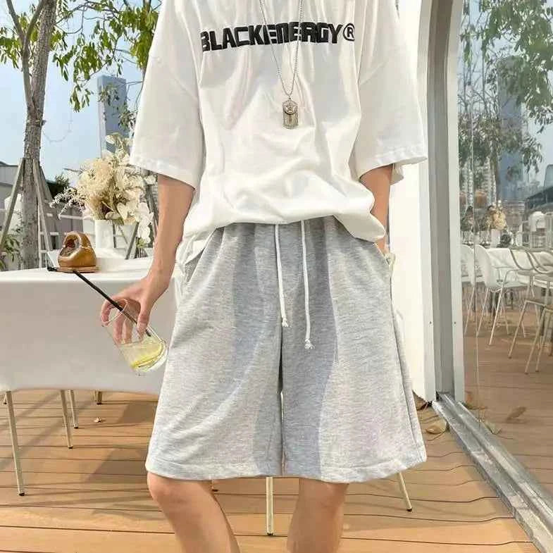 Men's Solid Color Korean Style Short