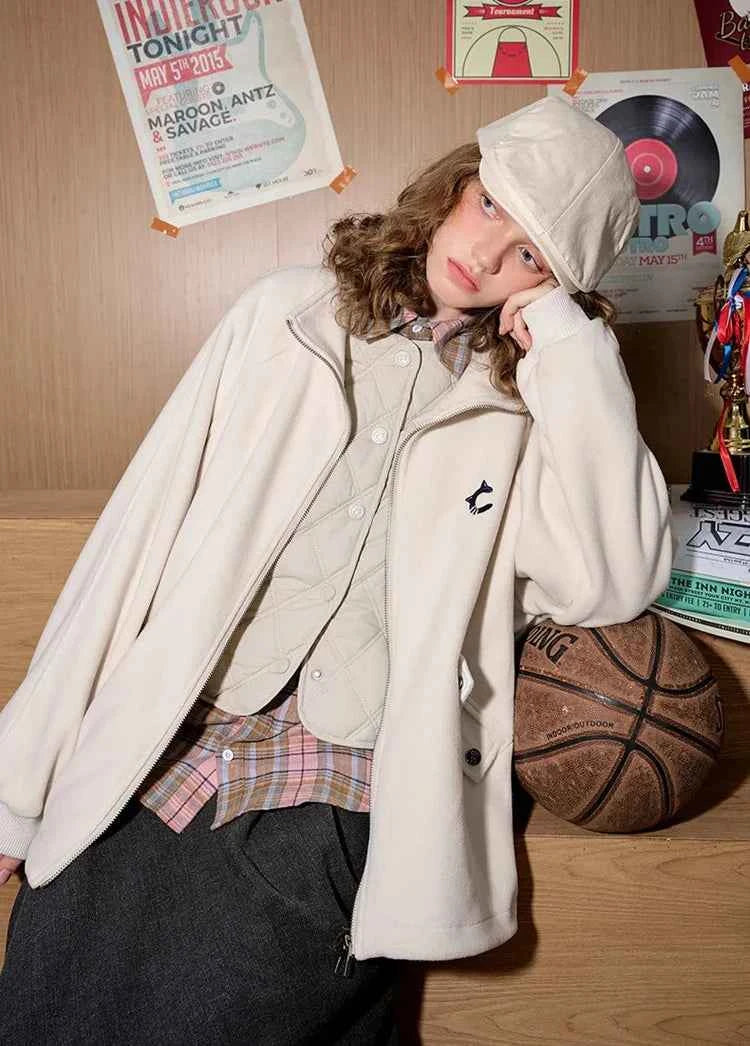 Women American Lazy Style Oversized Spring Jacket