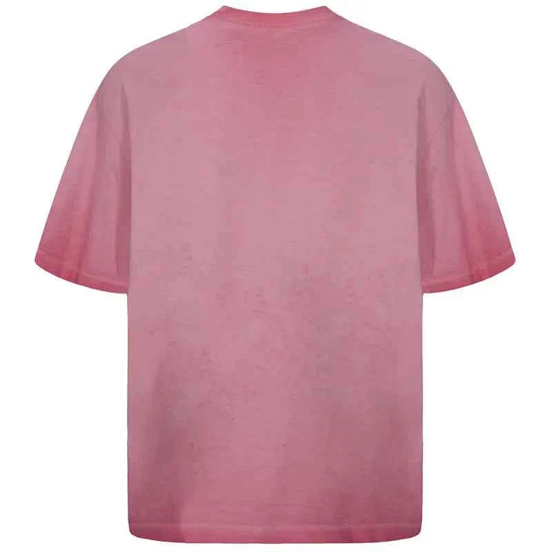 Trendy Grunge Hip Hop Graphic Printed Washed T-Shirt