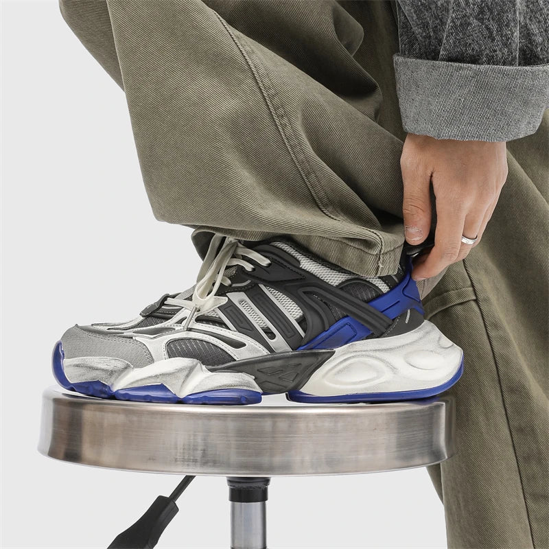 Kledon T84 Sneakers - Deconstructed Luxury Architectural Trainers | LuxuryUrbanwear