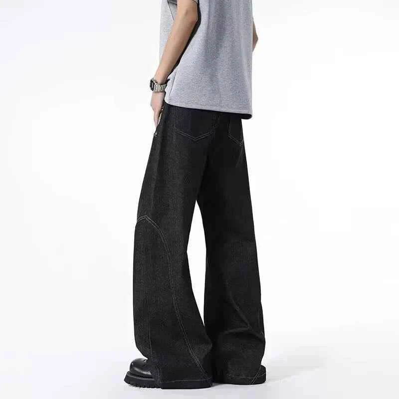 Vintage Gothic Jacquard Printed Cool Jeans
