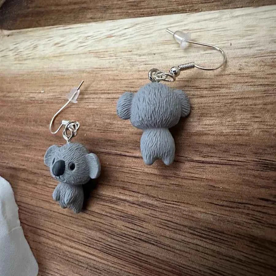 Koala Bear Resin Gift Her Earring